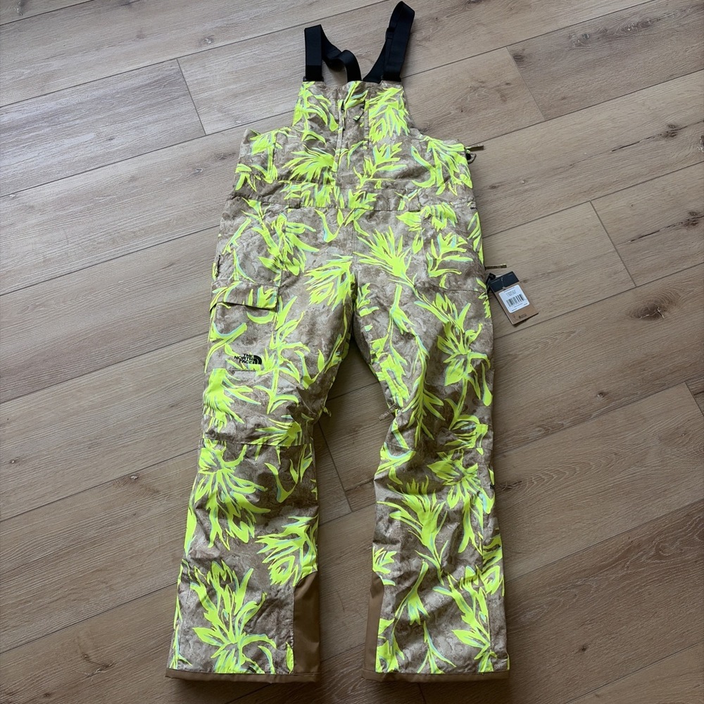 $220 The North Face Women Size ‎ XL Short Freedom Bib Ski Snow Snowboard Pants